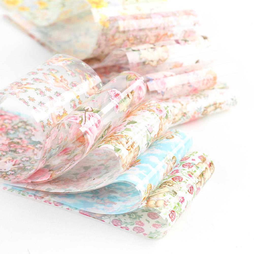 Set 10 Miếng Dán Trang Trí Móng Tay Nghệ Thuật