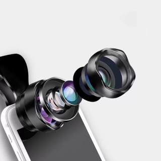 Ống kính đa năng 4K 2 in 1 dành cho Smartphone