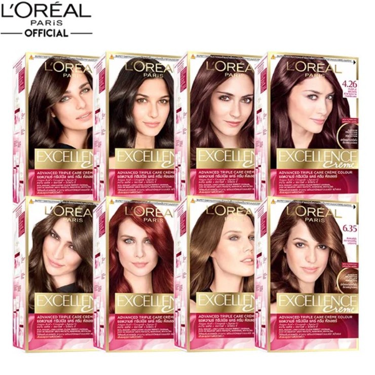 Nhuộm tóc Phủ bạc LOREAL  chính hãng