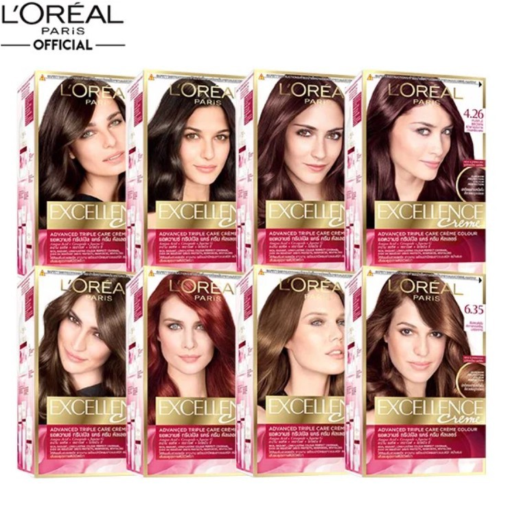 Nhuộm tóc Phủ bạc LOREAL (Đủ màu) chính hãng