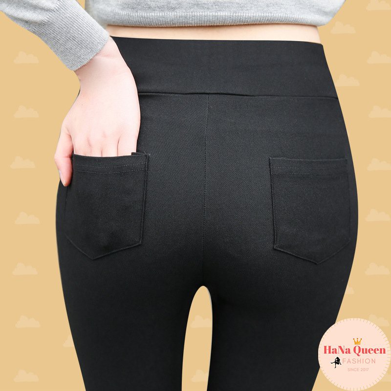 [Xả Kho] Quần legging nữ co giãn dáng basic dễ mặc