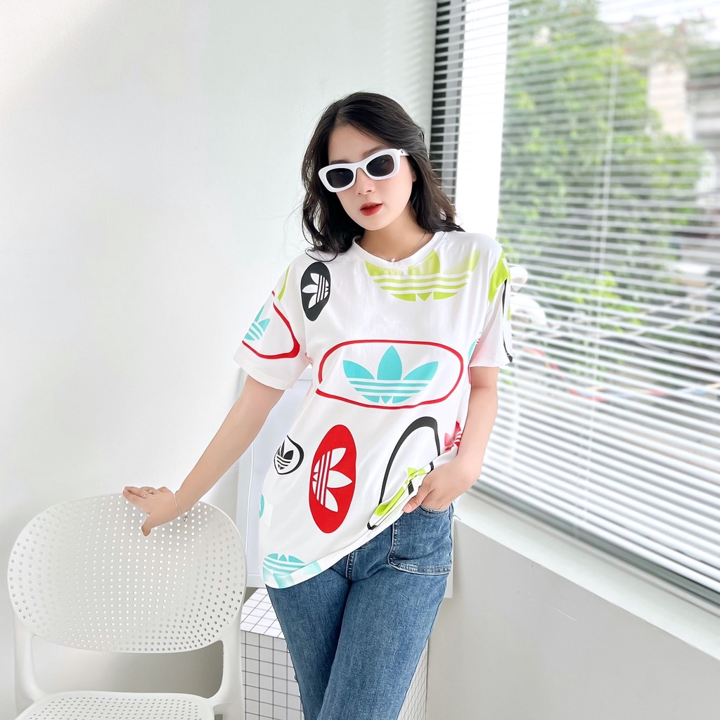 Áo Thun Form Rộng A.di.das Chất Vải Mềm Mịn, Thoáng Mát.