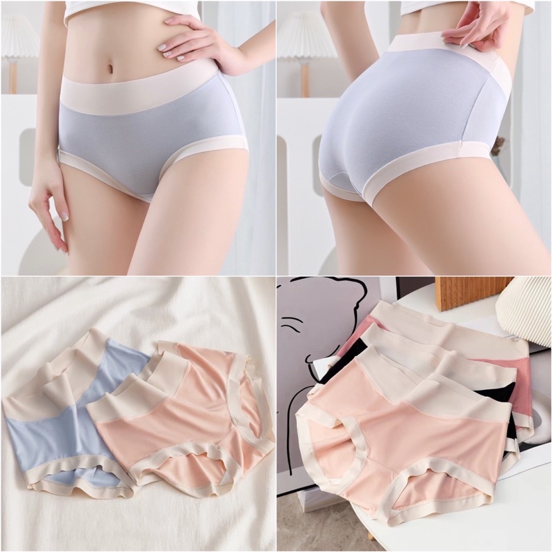 Quần Lót Nữ ❤️Quần Lót Cotton Su Cạp Cao Mềm Mại Kháng Khuẩn Sexy Gợi Cảm 789