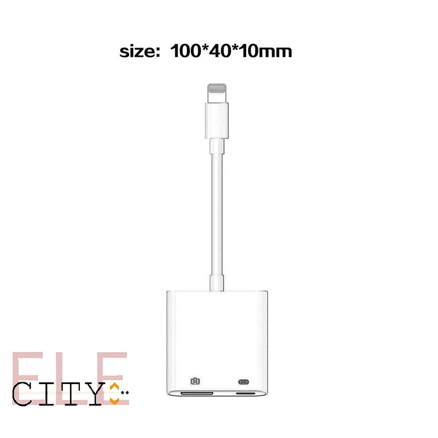 111ele} Lightning to USB 3 Camera Adapter Lighting to USB 3.0 Female Adapter Cable