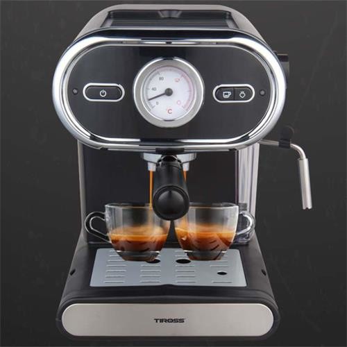 Máy pha cà phê Espresso 15 bar Tiross TS6211 tặng máy xay TS530