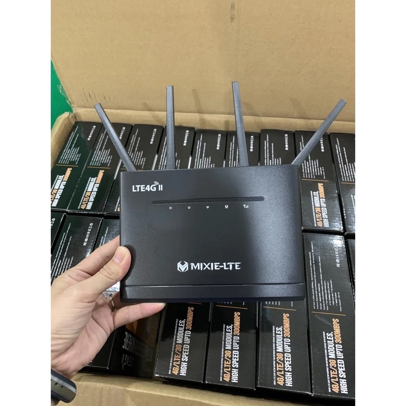 Bộ Phát Wifi 4 anten bằng sim 4G 5G , phủ sóng 200m