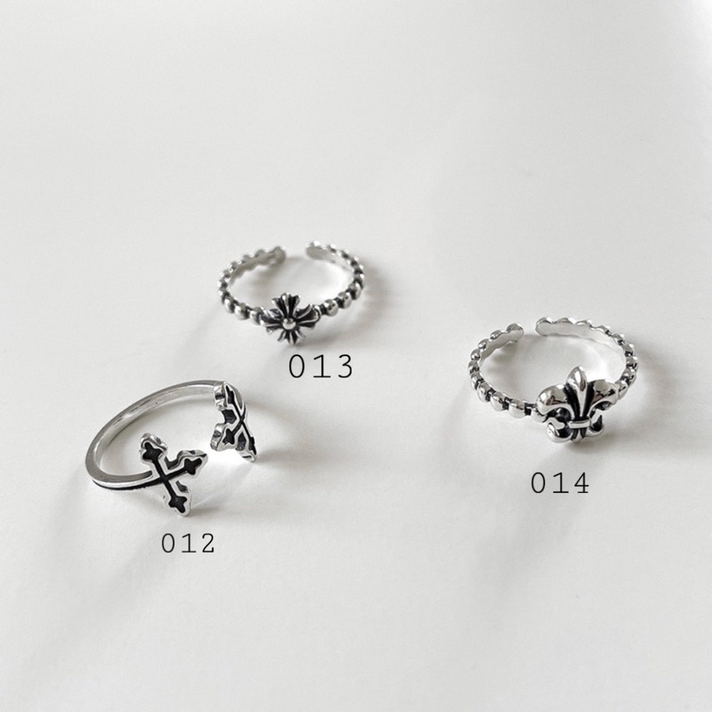 Nhẫn bạc s925 - 012-013-014