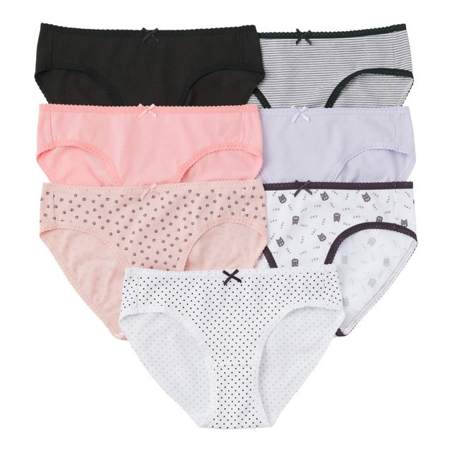 Set quần chip GU 100% cotton thoáng mát (set 6 quần/set 7 quần) | BigBuy360 - bigbuy360.vn