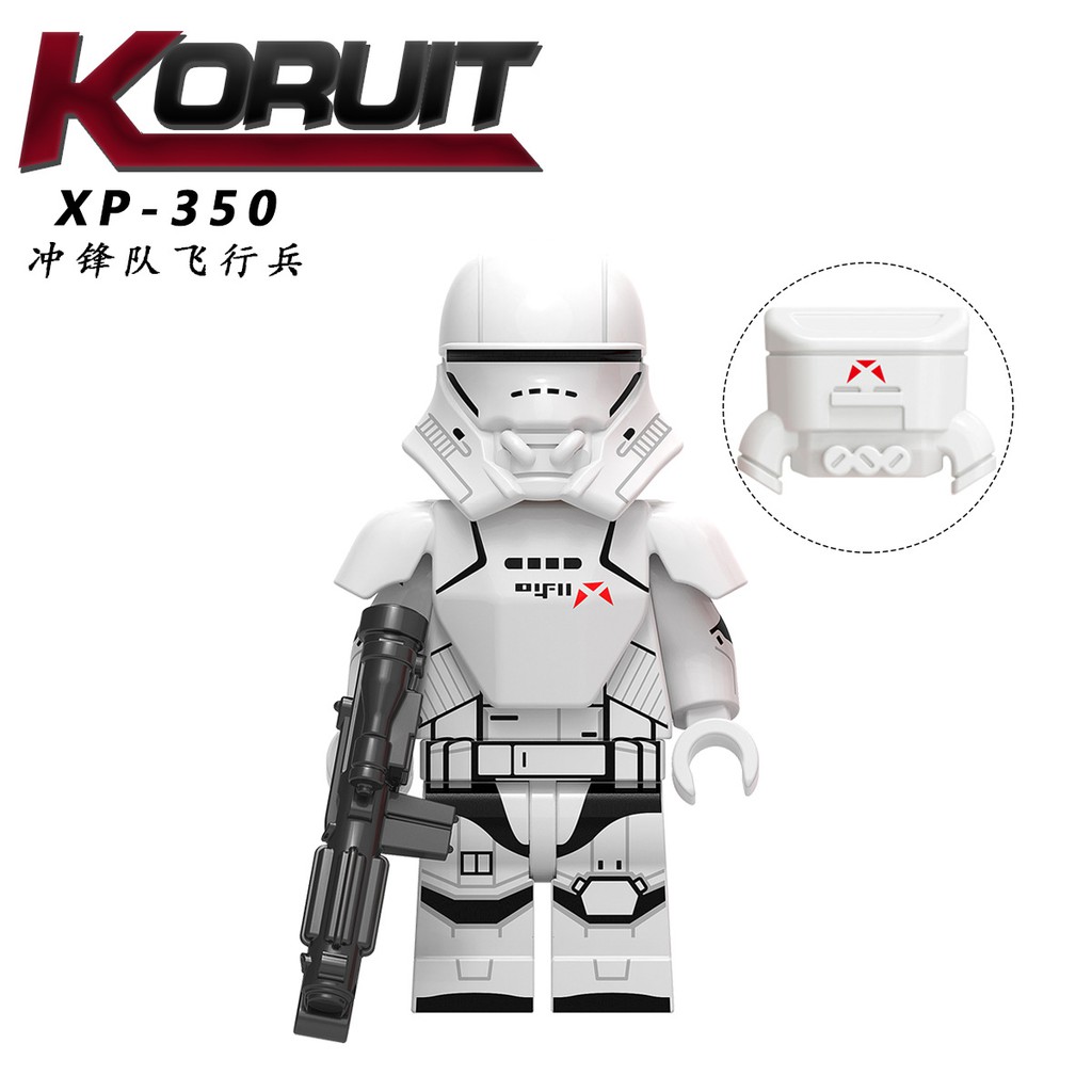 Minifigures Các Mẫu Nhân Vật Trong Star Wars Cuộc Chiến Giữa Các Vì Sao KT1045 Bo Katan Final Order Sith Jet Trooper