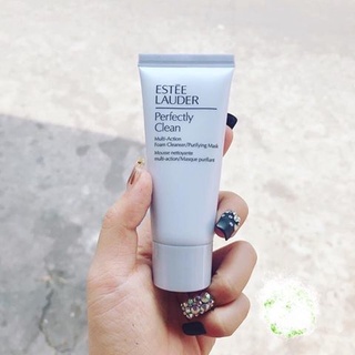 Sữa rửa mặt thu nhỏ lỗ chân lông và thải độc da  Estee Lauder Perfectly Clean Purifying Mask 30ml