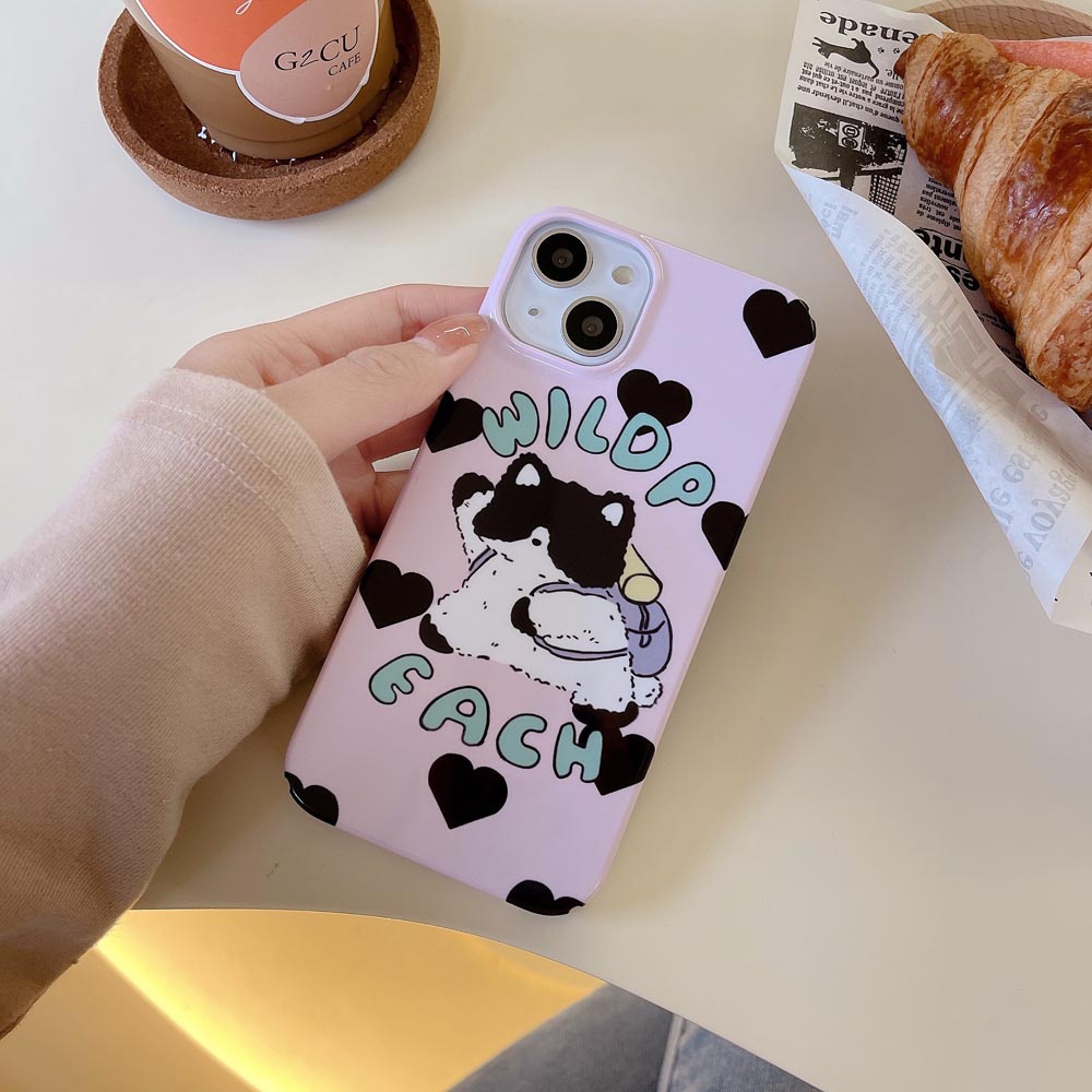 Ốp Điện Thoại Cứng Hình Mèo Cho IPhone X Xs XR XsMax 11 11ProMax 12 12Pro 12ProMax 13 13Pro 13ProMax 14 14Pro 14plus 14ProMax