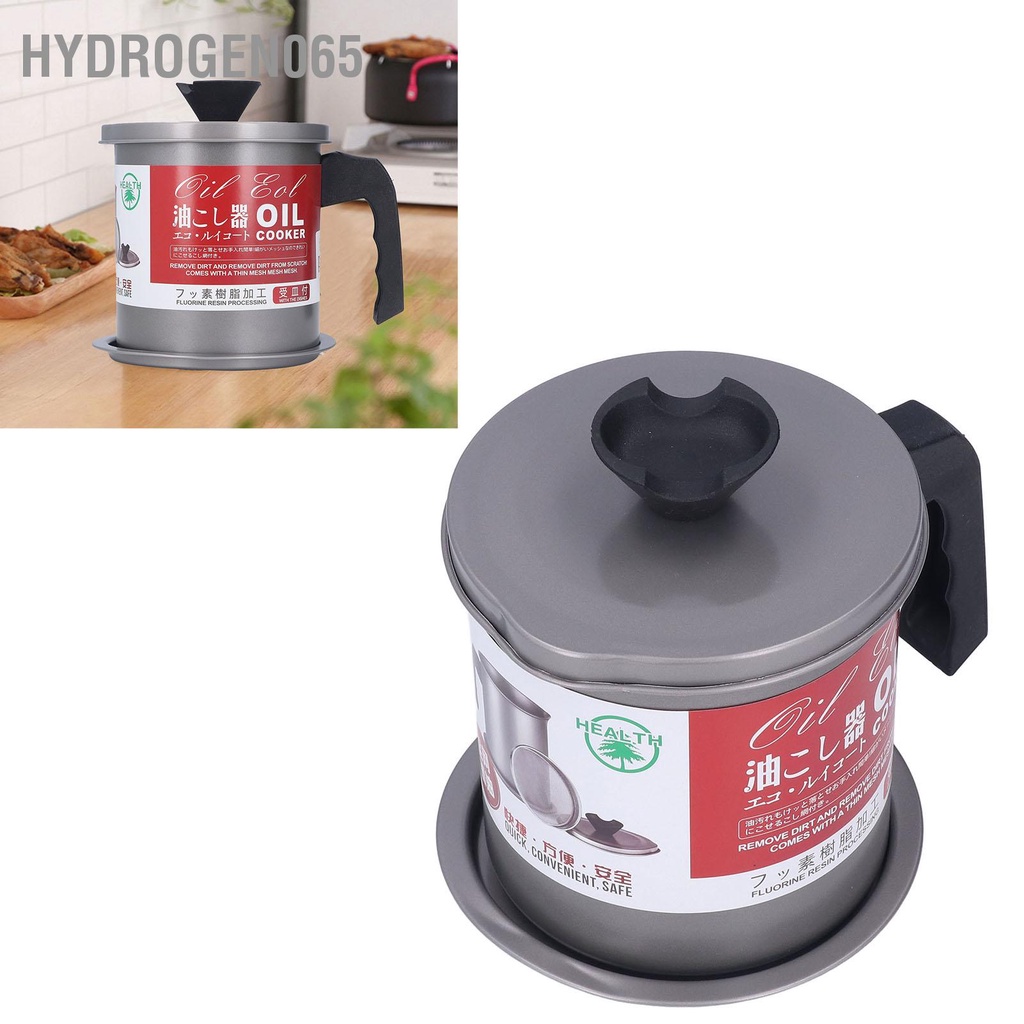 1.4L Ca Lọc Dầu Thùng chứa mỡ Bộ lọc dầu mục đích kép bằng thép không gỉ ăn bền chắc Hydrogen065