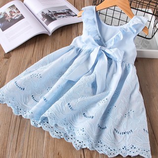Váy thô đục lỗ bé gái