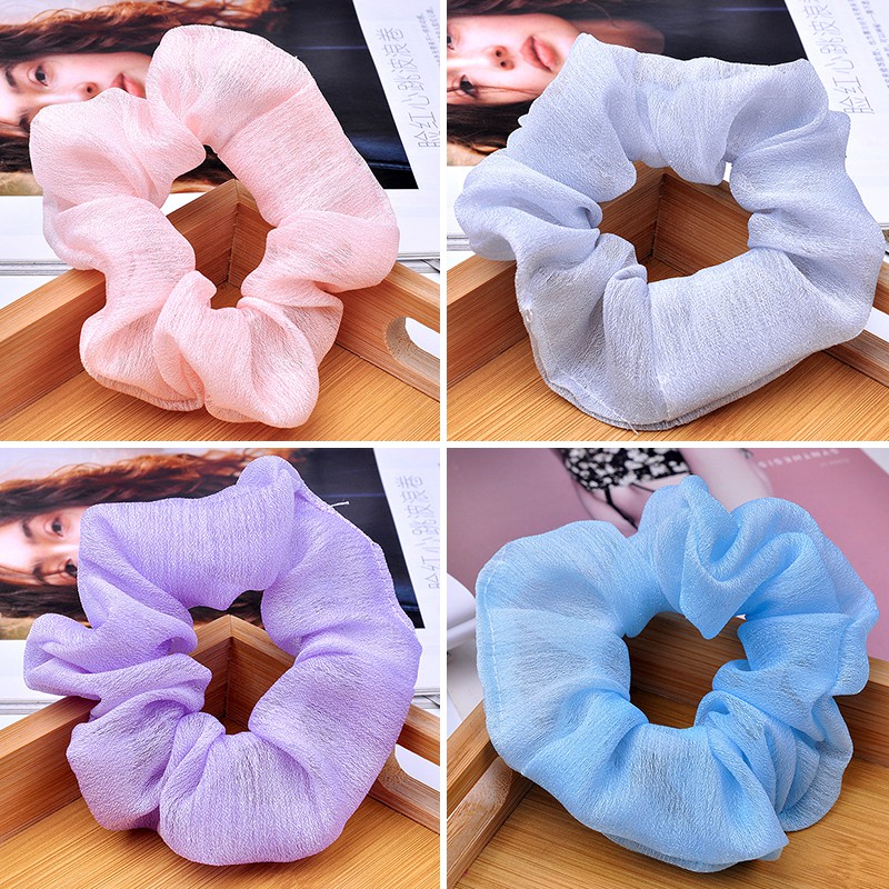 Dây Buộc Tóc Co Dãn Nhiều Màu Sắc