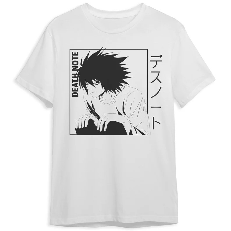 Áo phông Death Note L Lawliet Anime  độc đẹp giá rẻ mẫu HOT bán chạy