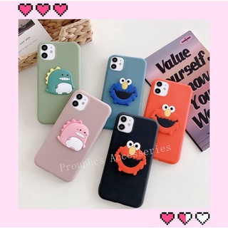 Ốp Điện Thoại TPU Mềm Hình Khủng Long Sesame Street Cho Vivo 1816 1902 1920 1814 1806 1719 1723 1713 V2029 1716