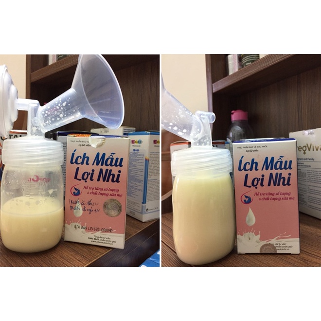 Viên uống tăng tiết sữa, tăng cường sức khỏe cho phụ nữ sau sinh - ÍCH MẪU LỢI NHI