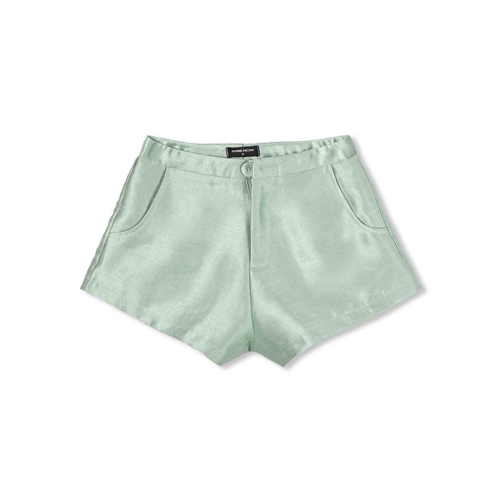Quần Short Nữ Mini Boxer , Chất Vải Phi lụa Thoải Mái , WQS000059 , SOMEHOW