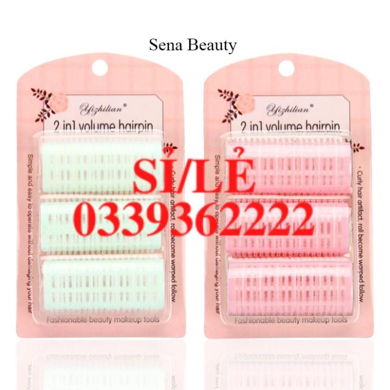 [ CHÍNH HÃNG ] Sét 3 lô cuốn tóc tự dính Sena Beauty