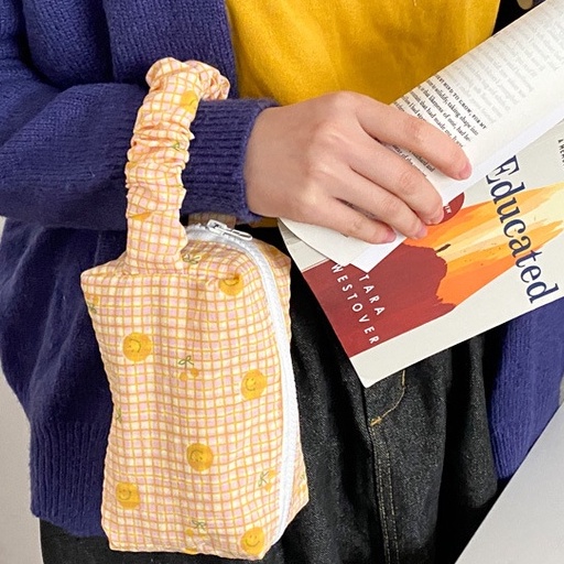 Túi Đựng Bút / Mỹ Phẩm Phong Cách Hàn Quốc Xinh Xắn Cho Nữ
