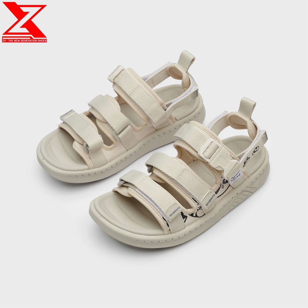 Giày Sandal ZX 3715 The Bubble T - Phiên bản Mascot B Raccoon - Màu Cream