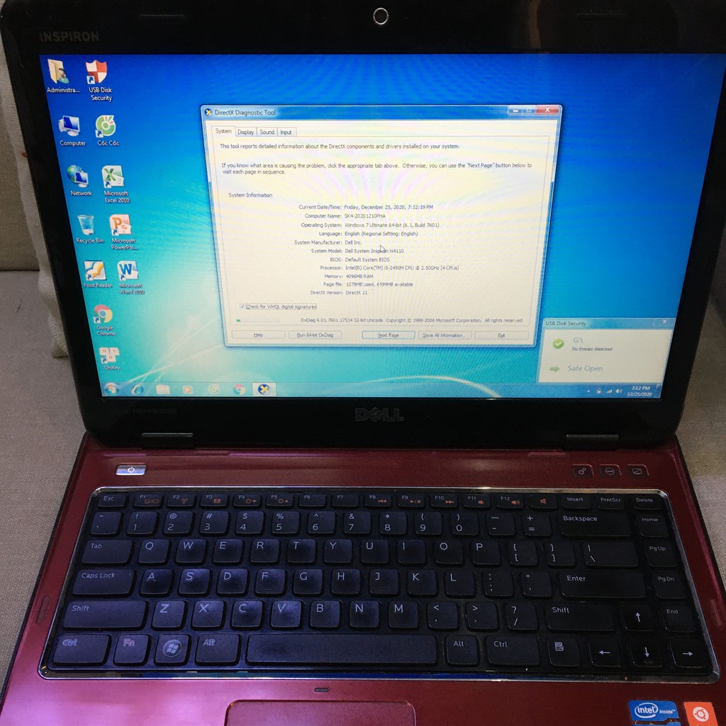 Laptop DELL N4110 I5/4/SSD120GB | BigBuy360 - bigbuy360.vn
