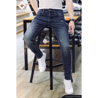 QUẦN BÒ JEAN NAM ZRX XƯỚC NHẸ MÀU XANH CÁ TÌNH [HÀNG CAO CẤP] KHÔNG RA MÀU, CO GIÃN