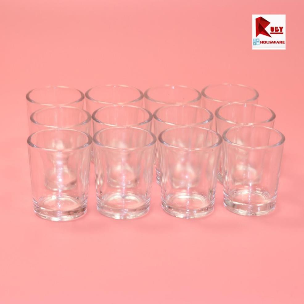 Bộ 12 cốc mít Lotus Glass 30ml