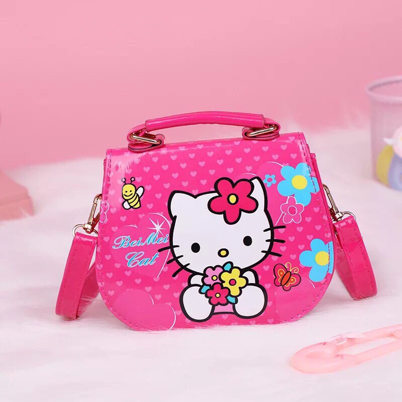 TÚI ĐEO CHÉO HELLO KITTY CHO BÉ GÁI