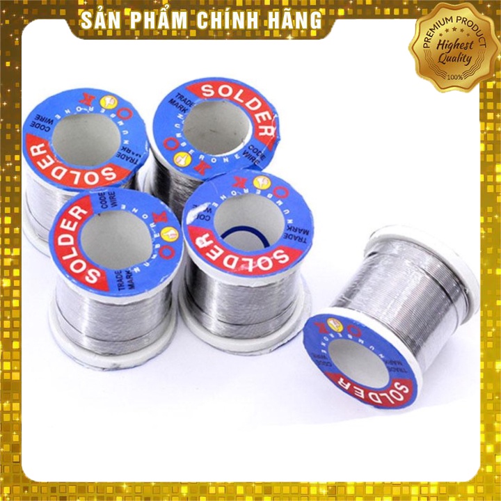 Thiếc Hàn SOLDER-Ok 0.8mm Cuộn To 100g Chất Lượng Cao