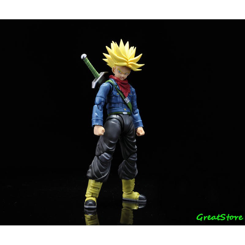 ( CHẤT, HÀNG CÓ SẴN ) MÔ HÌNH NHÂN VẬT TRUNKS DRAGON BALL Z SHF CỬ ĐỘNG ĐƯỢC