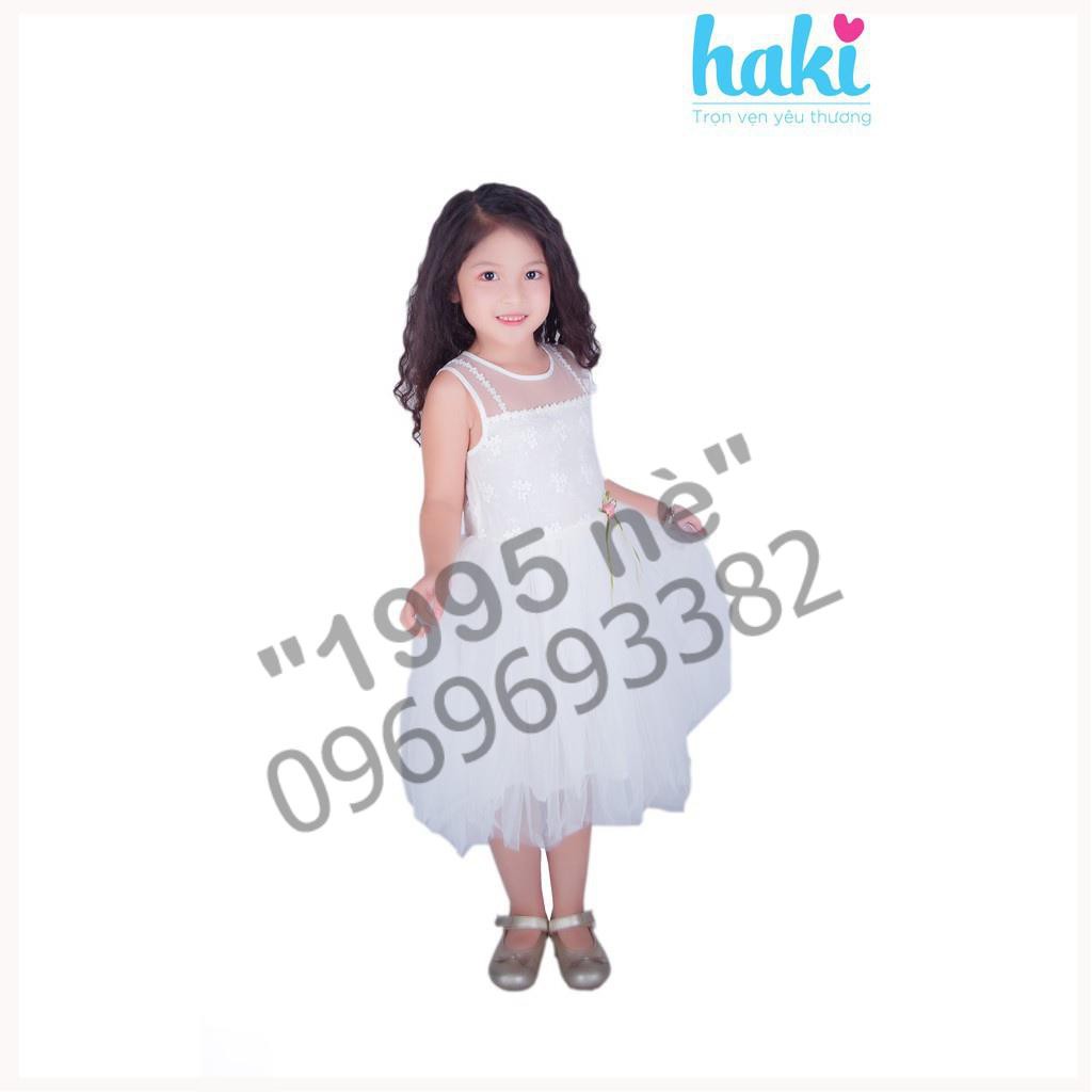 Váy công chúa -Trắng ( Hàng Việt Nam xuất khẩu)