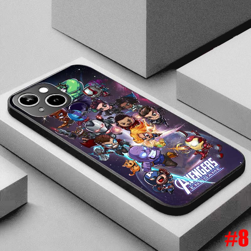 Ốp lưng TPU mềm For iPhone X 8 7 6S 6 Plus 5S SE 5 Người nhện Iron Man Hoa văn