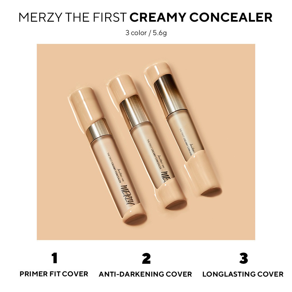 [Hàng mới về] Kem Che Khuyết Điểm Merzy The First 3 Màu Tùy Chọn | BigBuy360 - bigbuy360.vn