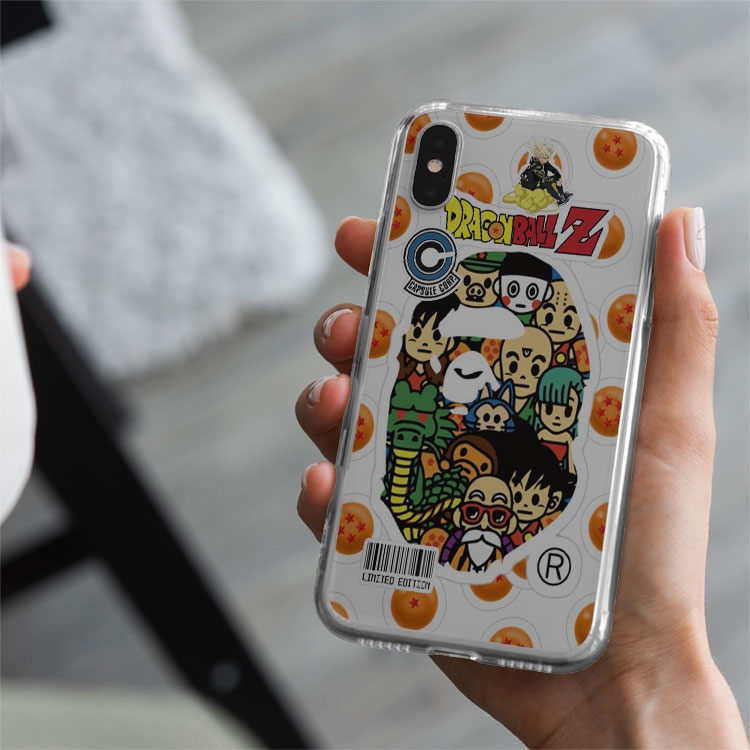 Ốp Lưng Dragon Ball Bape cho Iphone 6 7 8 Plus 11 12 Pro Max X Xr TMAPOD00001