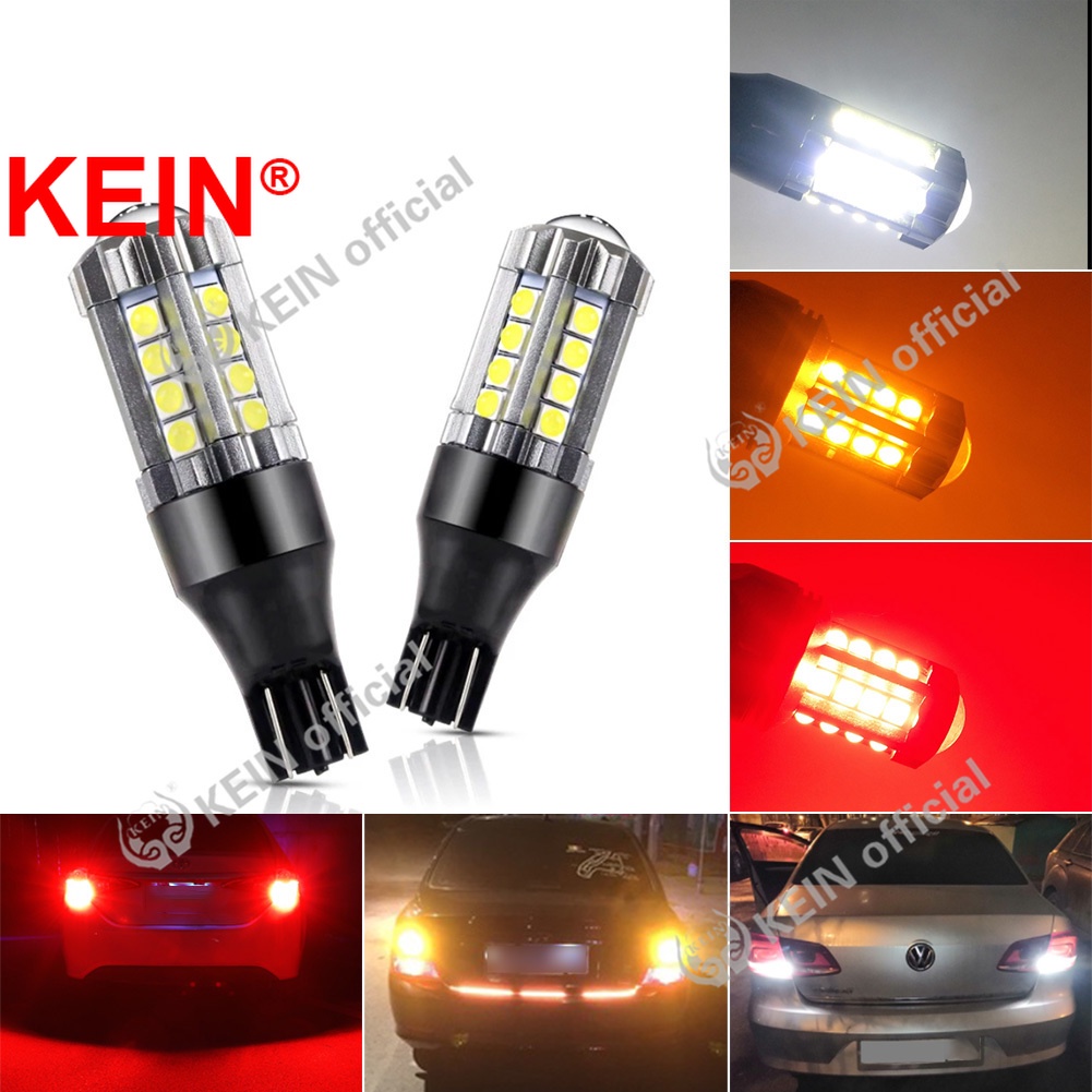 2 Đèn led phanh xe hơi T15 W16W 23smd 3030 7440 7443 1156 1157 Ba15S Ba15D S25 Led 921 912