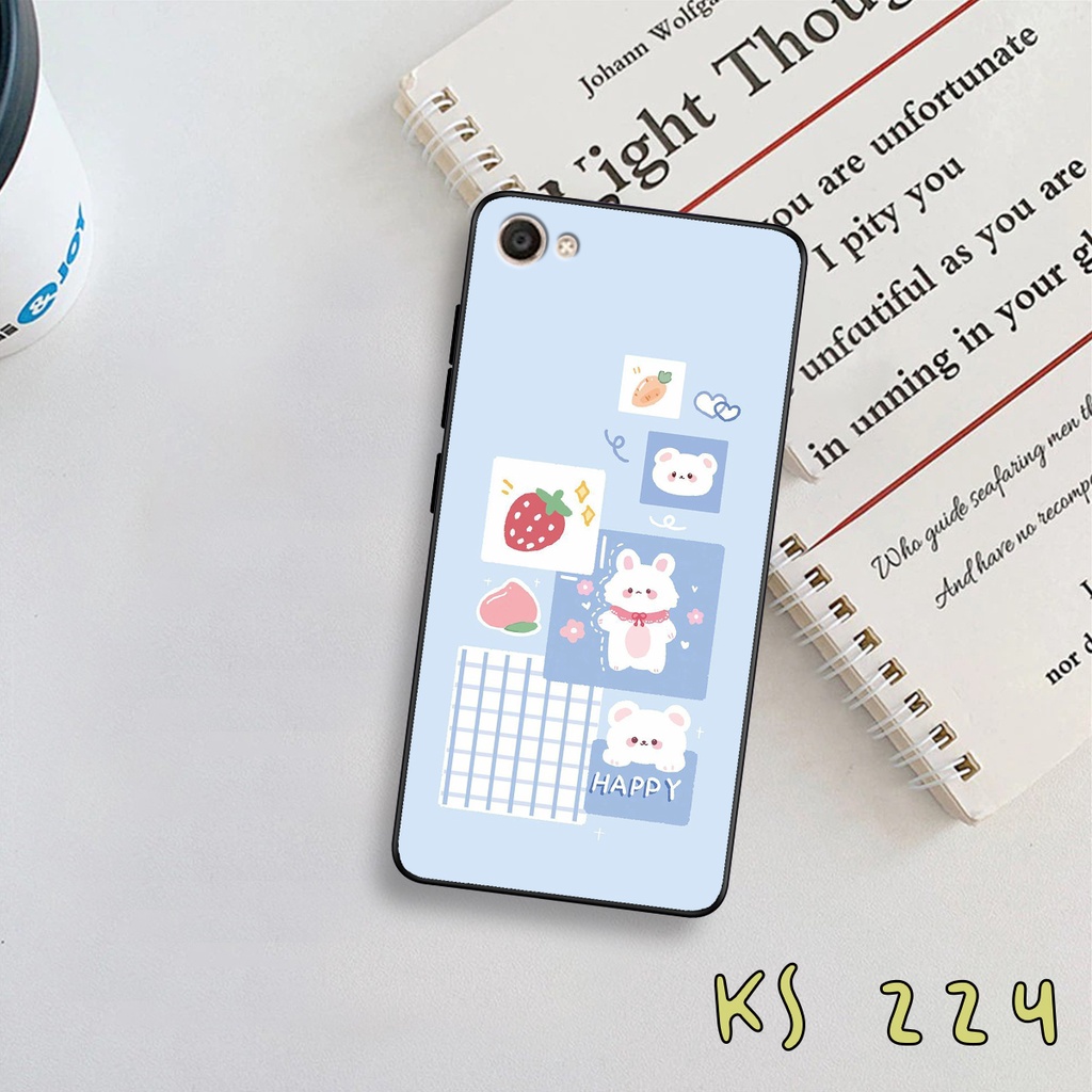 Ốp lưng Vivo Y66 - Vivo Y67 - Vivo Y75 - Ốp in hình thỏ con dễ thương