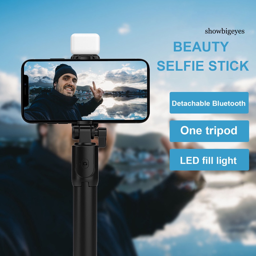 Gậy Selfie Mbp--R1S Điều Chỉnh Được Kết Nối Bluetooth Đa Năng 3 Trong 1 Cho Điện Thoại | BigBuy360 - bigbuy360.vn