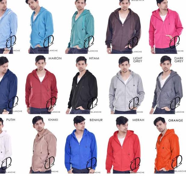 Áo Khoác Có Nón Phối Khóa Kéo Thời Trang Cho Nam Nữ M - XXL J3M2