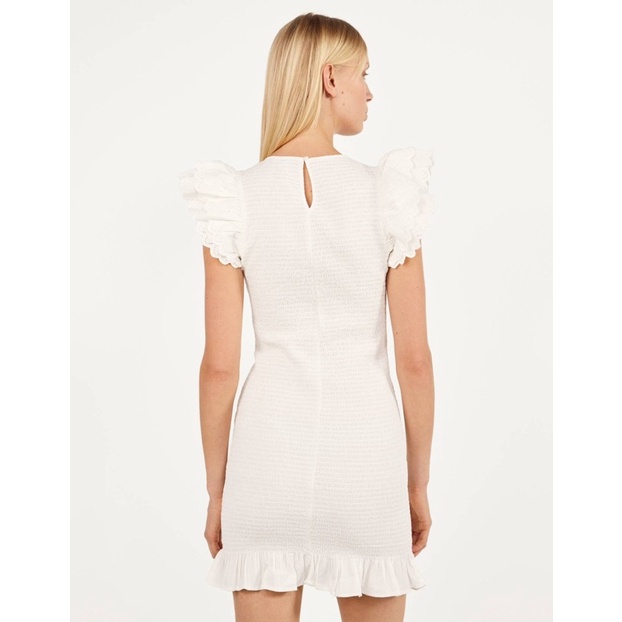 Đầm Bershka ôm nhún