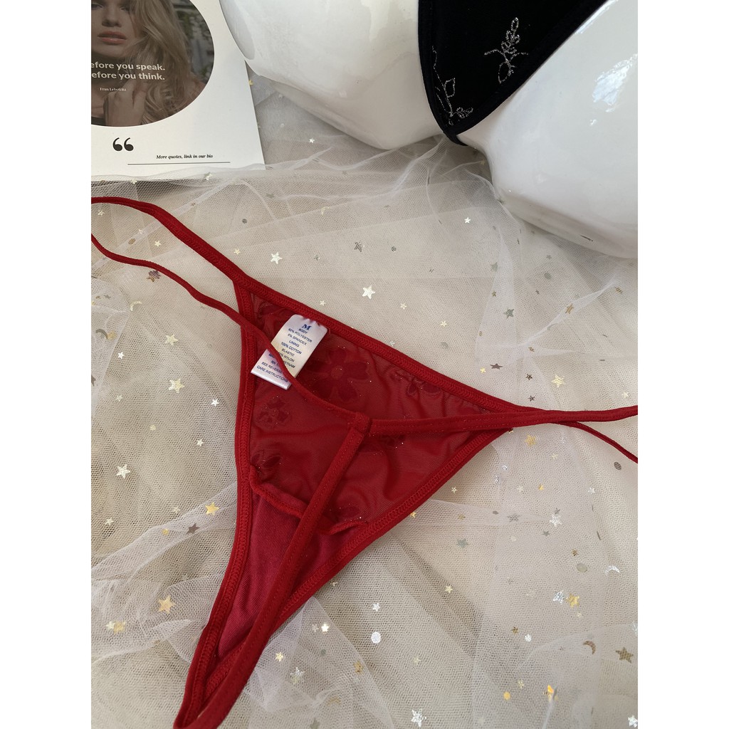 MẪU LẺ - CK078  - Chip lọt khe thun lưới- Quần chip lọt khe- quần lọt khe-KellyWang