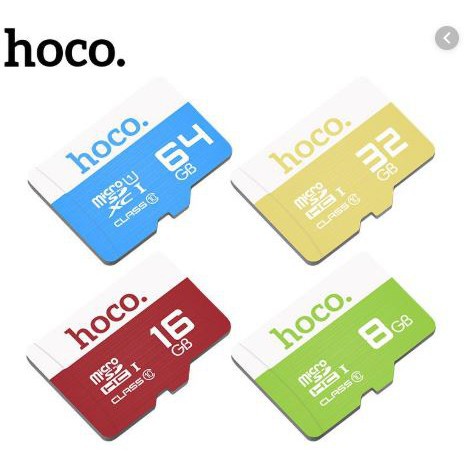 Thẻ nhớ microSD 32GB Hoco Class 10  Chất lượng tốt-Tốc độ cao-Bền bì thích hợp Camera ip-Điện Thoại-Loa nhạc-Sp Kinh tế