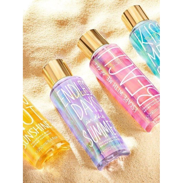 𝗕𝗢𝗗𝗬𝗠𝗜𝗦𝗧⚜️ Mẫu thử xịt thơm Body Mist Victoria's  Summer Vacation 250ml | BigBuy360 - bigbuy360.vn