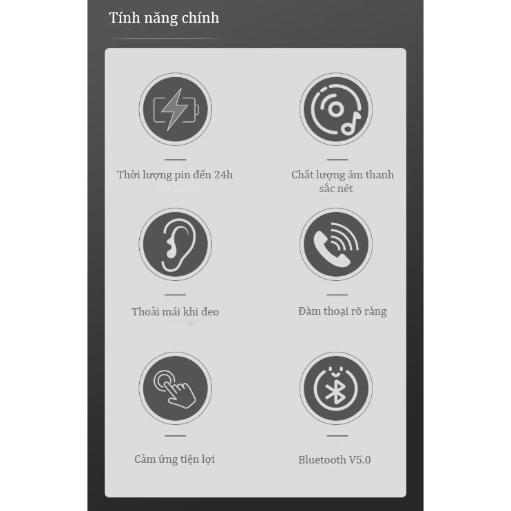 Tai nghe bluetooth true wireless CVT09 - có cảm ứng , đèn led , super bass - bảo hành đổi mới 1 tháng đầu tiên