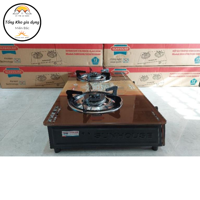 Bếp gas dương kính Sunhouse SHB 3336 《 NEW》- CHÍNH HÃNG , SALE GIÁ TỐT