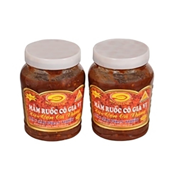 MẮM RUỐC CÓ GIA VỊ PT FISACO - Hiệu Con Cá Vàng - 370g