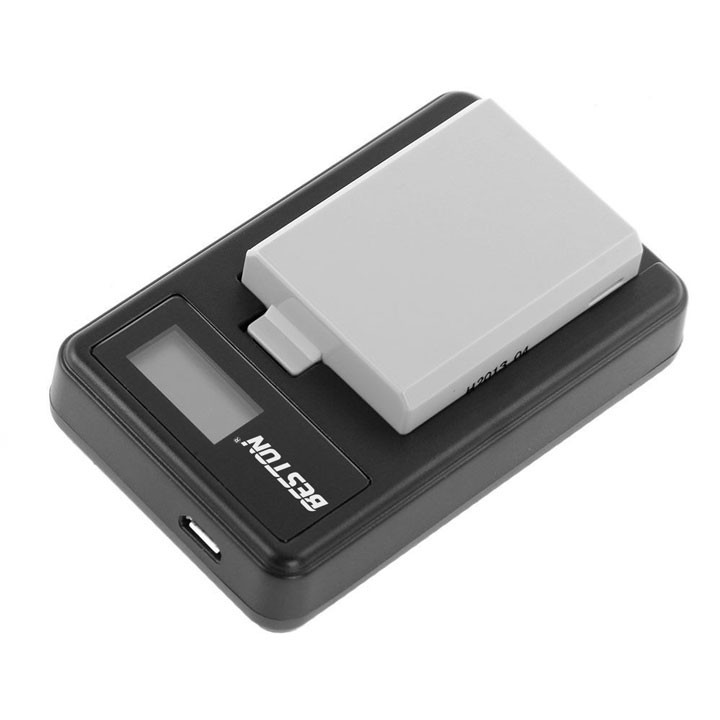 Sạc pin USB BESTON sạc máy ảnh Canon LP-E5 LPE5 EOS Rebel XS Rebel T1i Rebel XSi 1000D 500D 450D X3 Kiss X2 Kiss F LPE5