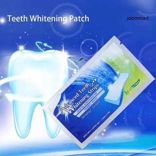 Set 1 bao 2 miếng dán (1 trên, 1 dưới) trắng răng tiện lợi Advanced Teeth Whitening Strips