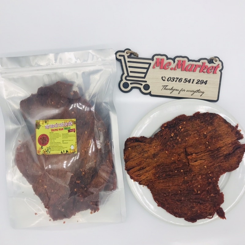 500g Bò miếng sấy khô loại ngon (Thịt heo miếng sấy khô giả bò) | BigBuy360 - bigbuy360.vn