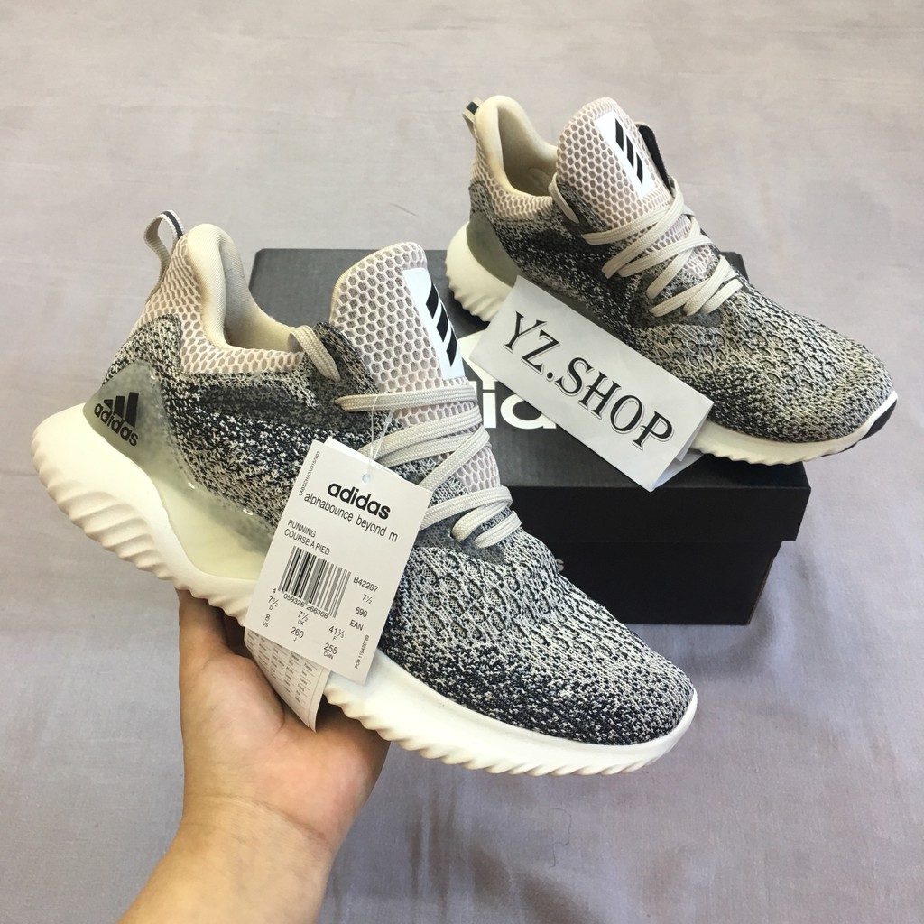 Giày Sneaker, Giày Thể Thao Alpha Xám Đốm Nam Nữ